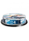 Philips CD-R Egyszer Írható CD Lemez Henger (10db/cs)