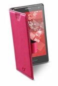 Cellularline Tok, BOOK CASE XL rózsaszín