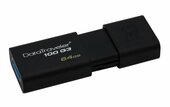Kingston 64GB Data Traveler 100 G3 USB 3.0 pendrive - Fekete