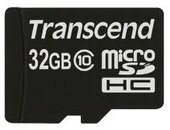 Transcend 32GB Micro SDHC Class 10 W/O ADAPTER