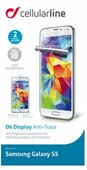 Cellularline Kijelzővédő fólia, ULTRA GLASS, tükröződésmentes, Samsung Galaxy S5 G900