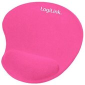 Logilink ID0027 zselés egérpad csuklótámasszal rózsaszín