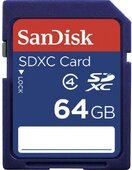 Sandisk 64GB SDXC Class 4 memória kártya