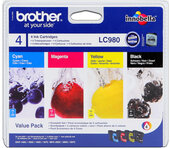 Brother LC980VALBPDR Ink Cartridge - Black, Cyan, Yellow, Magenta