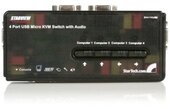 Startech 4 port USB KVM switch és audió
