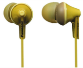 Panasonic RP-HJE125E-Y fülhallgató, sárga
