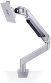 Multibrackets Gaslift asztali rögzítő LCD/PLAZMA/LED konzol ezüst színű, Vesa 75x75 100x100 