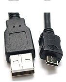Gembird micro USB kábel 2.0 AM-MBM5P, 1.8m fekete