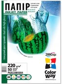ColorWay Photo paper Inkjet paper High Glossy doulbe-sided 220g/m A4 50 sheet