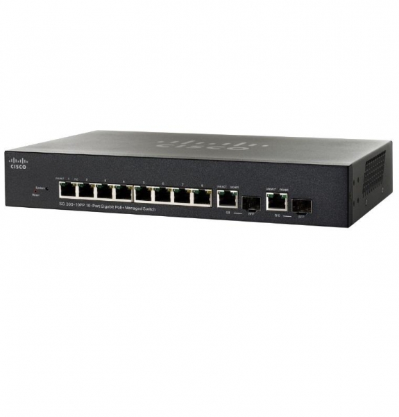 Cisco SG300-10PP 10-port Gigabit PoE+ Managed Switch - tablet.hu