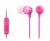 SONY MDREX15APPI headset Rózsaszín