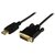 Startech 3FT DP to DVI kábel