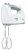 Bosch MFQ36400 Kézi mixer Fehér