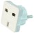 Gembird ENG/PL (plug PL/socket ENG) power adapter