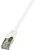 LogiLink CAT6 F/UTP Patch Cable EconLine AWG26 white 10m