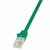 LogiLink CAT6A S/FTP Patch Cable PrimeLine AWG26 PIMF LSZH green 1,00m