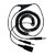 Jabra QD to 2x 3,5mm pin plug , coiled, 0,5 - 2 meters; for GN2100, GN2000, GN22