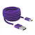 Sbox AM-MICRO-15U USB-Micro USB kábel 1,5m Lila