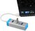 i-tec U3A3HUB USB 3.0 HUB Audio Adapterrel (3 port) Ezüst-Kék
