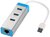 i-tec U3GLAN3HUB USB 3.0 HUB Gigabit Ethernet Adapterrel (3 Port ) Ezüst-Kék