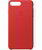 Apple iPhone 7 Plus Bőr hátlap - Piros