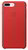 Apple iPhone 7 Plus Bőr hátlap - Piros