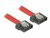 DeLOCK 83832 FLEXI SATA-III kábel 0.1m Piros