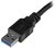 Startech USB312SAT3CB USB 3.1 GEN 2 adatkábel 0.7m - Fekete