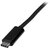 Startech CDP2HDMM1MB USB-C - HDMI összekötő kábel 1m - Fekete