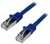 Startech N6SPAT50CMBL S/FTP CAT6 Patch kábel 0.5m Kék