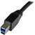 Startech USB3SAB10M USB 3.0 A - USB B adatkábel 10m - Fekete