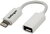 Startech USBUBLTW Micro USB - Lightning adat/töltőkábel 0.1m - Fehér