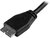 Startech USB3AUB15CMS USB 3.0 A - MICRO B 3.0 Slim adatkábel 0.15m - Fekete