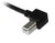 Startech USBAB2ML USB B - USB 2.0 "L" adatkábel 2m - Fekete