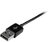 Startech USB2ASDC50CM USB A - Asus Dock töltőkábel 0.5m - Fekete