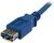 Startech USB3SEXT1M USB 3.0 A - A hosszabbító kábel 1m - Kék