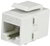 Startech C6KEYCOUPLWH CAT 6 RJ45 csatlakozóaljzat Fehér