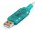 Startech ICUSB232SM3 USB A - RS232 DB9 Serial összekötő kábel 0.9m - Kék/fehér