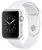 Apple Watch 42mm Okosóra - Ezüst tok / Fehér sportszíj