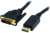 Startech DP2DVI2MM6 DisplayPort - DVI (Apa-Apa) Adapterkábel 1.8m Fekete