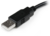 Startech USBEXTAA6IN USB 2.0 Apa - USB 2.0 anya kábel 15cm - Fekete