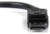 Startech DP2DVI DisplayPort - DVI-D (Apa-Anya) Adapterkábel 0.12m Fekete