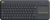 Logitech K400 Plus Wireless Touch Billentyűzet Smart TV-hez ESP - Fekete