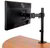 Startech 13"-27" Monitor forgatható asztali tartó - Fekete