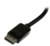 Startech DP2VGDVHD DisplayPort - VGA/DVI-D/HDMI Adapterkábel Fekete