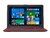 Asus VivoBook Max X541NA - 15.6" HD, Celeron N3350, 4GB, 500GB HDD, Linux - Piros Laptop