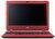 Acer Aspire ES (ES1-132-C7ET) - 11.6" HD, Celeron N3350, 4GB, 500GB HDD, Elinux - Piros Mini Laptop
