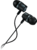 CANYON Stereo earphones with microphone, 1.2M, dark gray