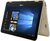 Asus VivoBook Flip 12 2in1 TP203NAH - 11.6" HD TOUCH, Celeron N3350, 4GB, 500GB HDD, Ujllenyomat olvasó, Microsoft Windows 10 Home - Arany Átalakítható Laptop