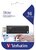 VERBATIM Pendrive, 16GB, USB 2.0, "Slider", fekete